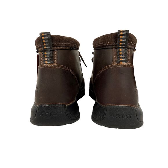Ariat Chukka Work Boot Comp Toe 7.5 D Brown Leather Croco Pattern main image 12
